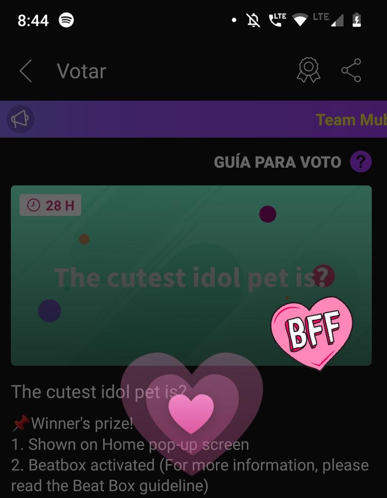 Dopey291's tweet photo. #BTSNightPartyEC
Voten por Monie en mubeat 💜🐶 https://t.co/leoN0eGA1x