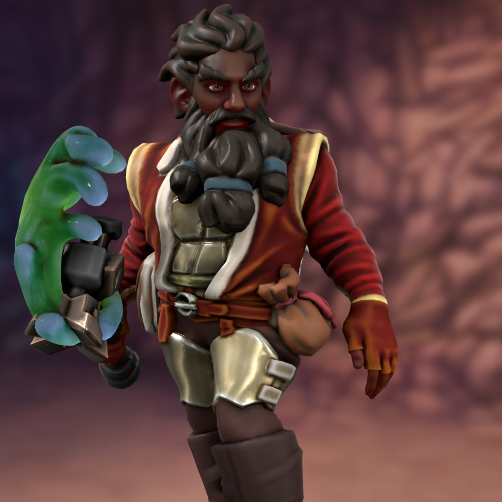 character_dnd's tweet photo. Kirrith Moutain Dwarf Archeologist Wizard. He specializes in talking to the spirits of old, and harnessing them battle. It has given a greater connection to the forces of life and death. #DnD #DnDcharacter #HeroForgeColor #DnD5e https://t.co/K7bIGnPerS
