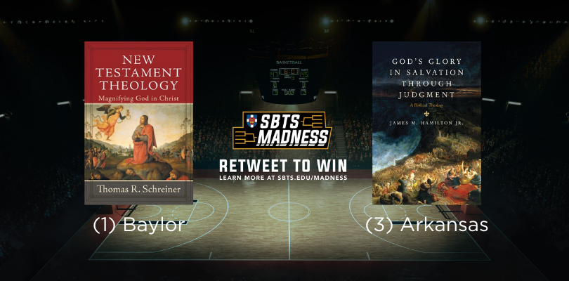 SBTSadmissions's tweet photo. Our next matchup is @DrTomSchreiner up against @DrJimHamilton with @crossway! Things are getting interesting! RT to win!

Be sure to enter the grand prize giveaway here! https://t.co/omZ1Xo3j9R https://t.co/1obdfq0ALP