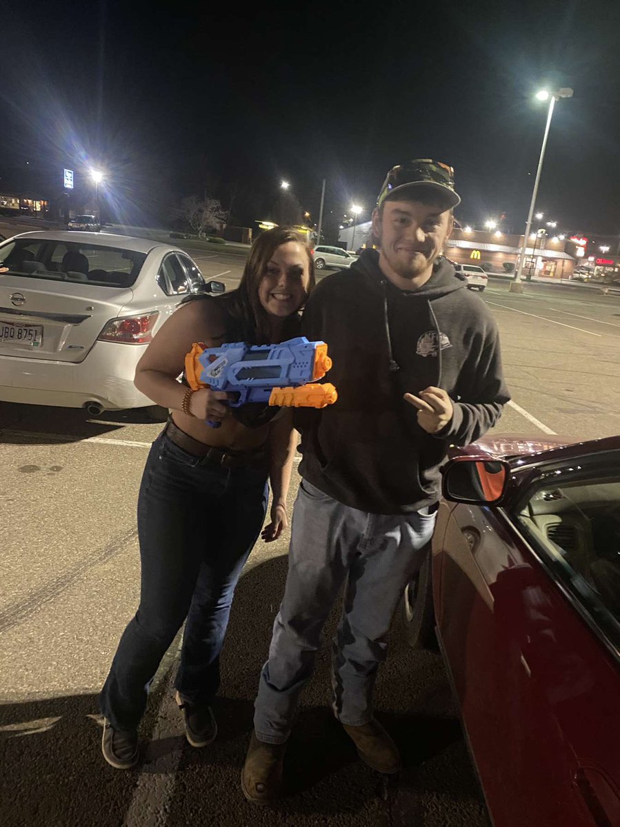 avery and edj were taken out tonight:))