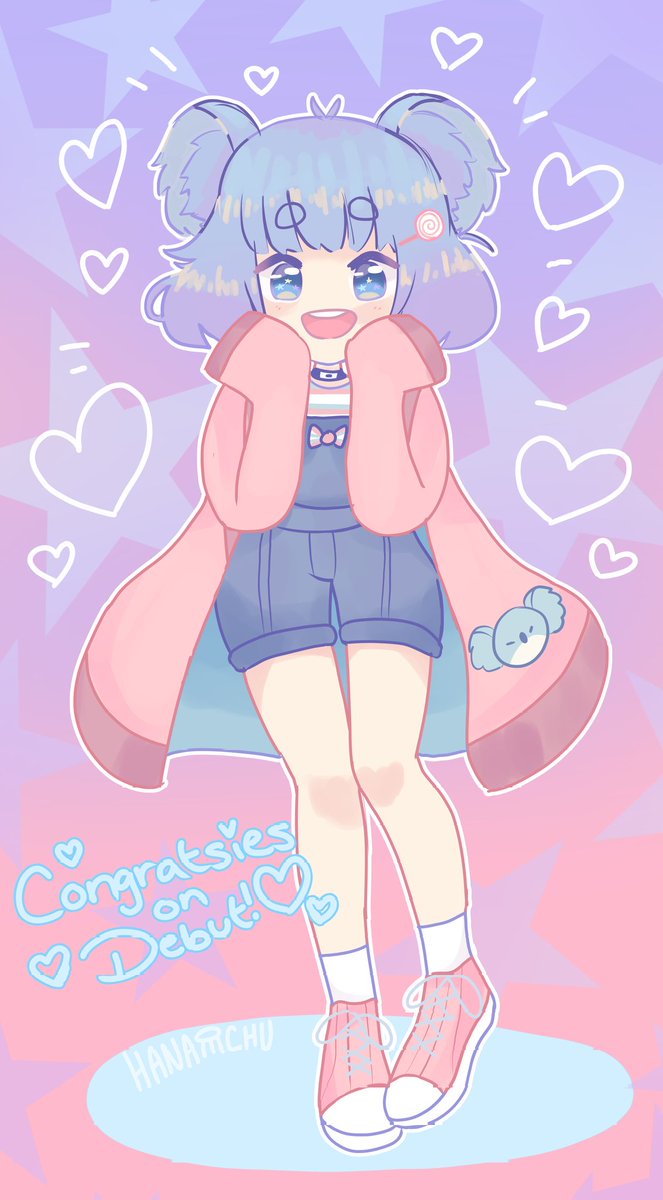 HanaUchu's tweet photo. Congratsies on your debut @KoalaMaru_ !!!! I'm so happy I got to see the cutest koala brought to life today!! I hope we can become friends and I can catch more streams ๐
#koalamART #ENVtuber #VtuberDebut https://t.co/kIOZmHW3LT