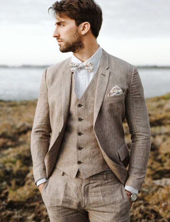 WeddingsTAS's tweet photo. What a great look for the discerning groom with a slightly retro bent. ❤️❤️❤️ #WeddingsTasmania #WeddingPlanning #Engaged 
the|Pinterest https://t.co/FAZFYF7tS3