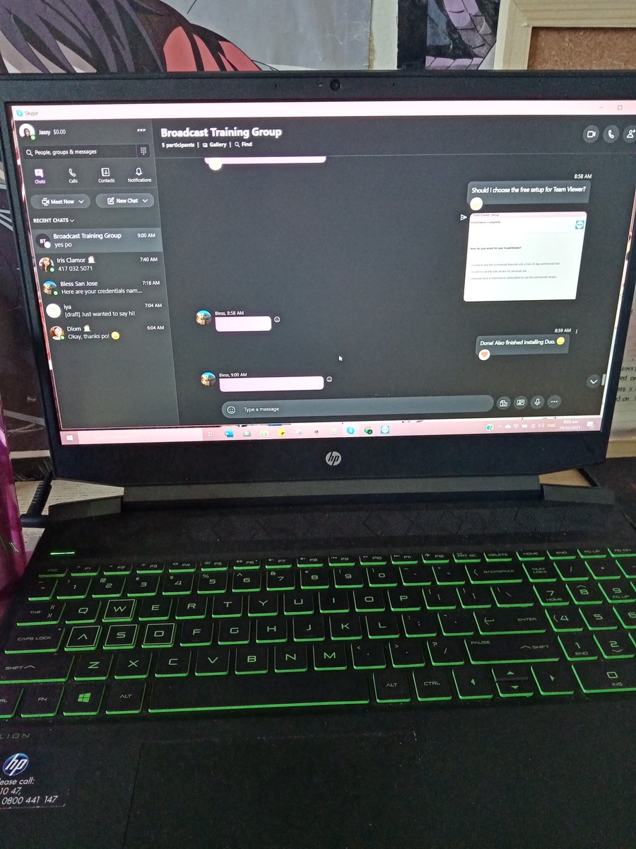 imouto_jassy's tweet image. Onboarding. 😊
Yieee, start na siya ng training~! ❤️
#broadcastmonitoring