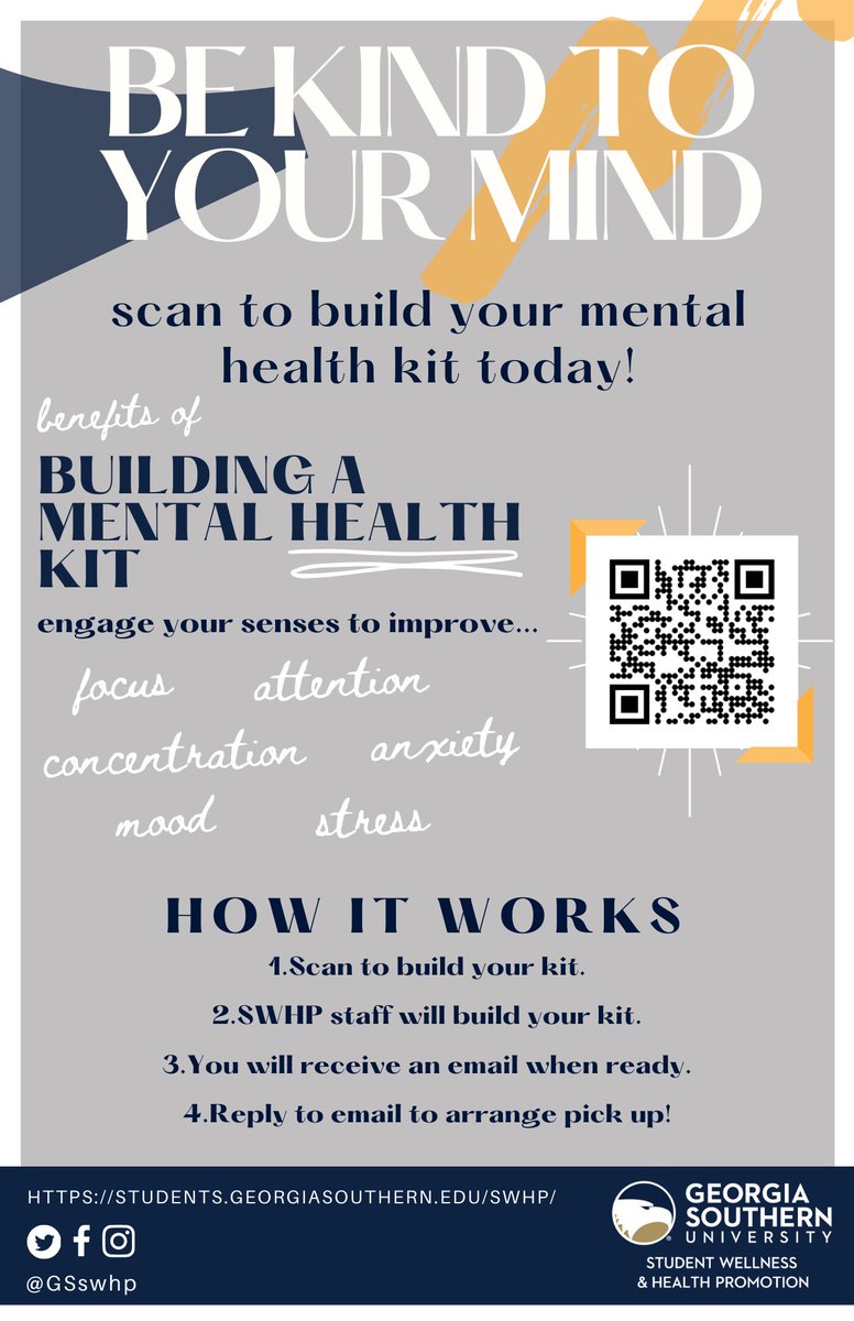 sasegsu's tweet photo. University Housing created and implemented a program last Fall for their residents to build mental health kits and it’s making a return for this semester! 

Follow the instructions above! https://t.co/YZgz1o8p7M