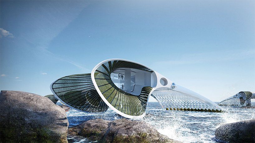 designboom's tweet image. dada responds to biological degradation through floating self-sustaining community designboom.com/architecture/d…