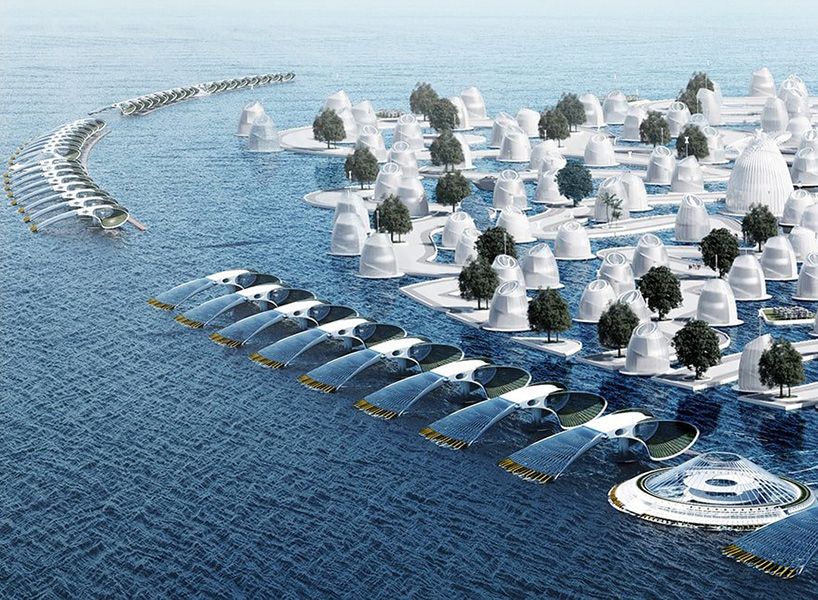 designboom's tweet image. dada responds to biological degradation through floating self-sustaining community designboom.com/architecture/d…