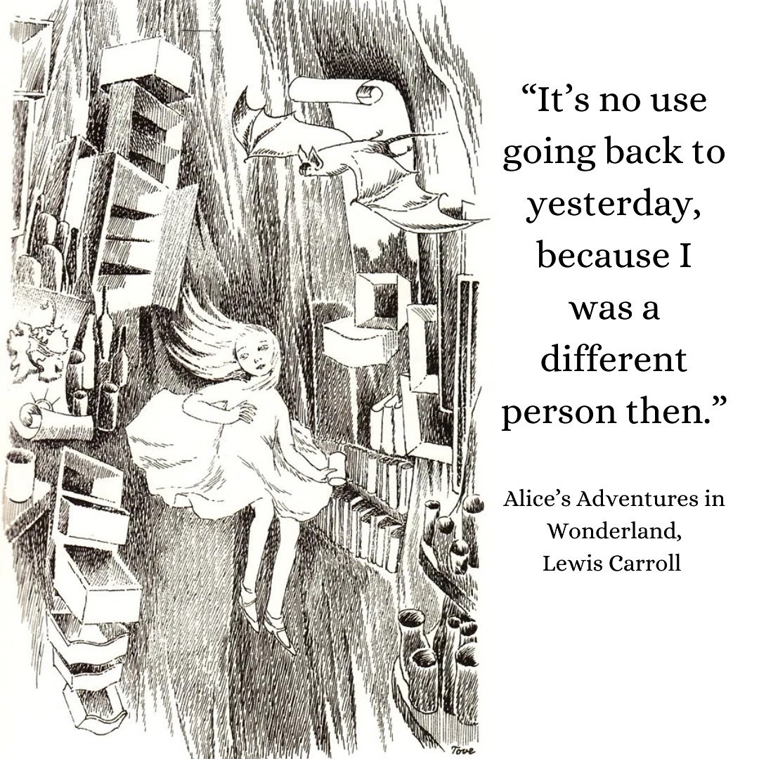 SpeakToTheChief's tweet photo. Hankering for the good old days? Not Alice!
#TuesdayThoughts #AliceInWonderland #LewisCarroll
#TheBookChief #BookWisdom https://t.co/SQGqlYlOxa