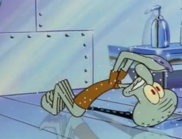 cielitobonito_'s tweet photo. squirward experiencing ego death https://t.co/65NbzJ19rw