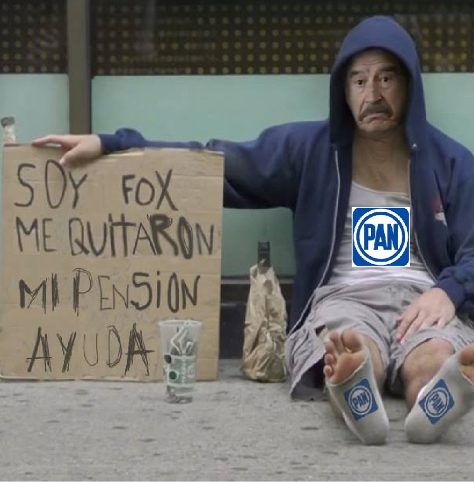 Julio_Rulex's tweet photo. @VicenteFoxQue Que oso con #Fox, se ve que le super ardió el fundillo quedarse sin pensión. https://t.co/wWBD2uS3dK