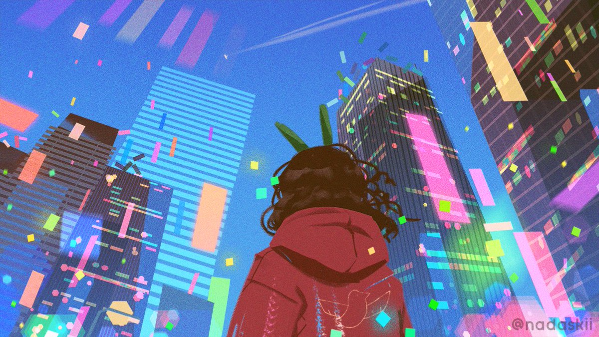 Hi #VisibleWomen 
My name is Nada, I'm an artist from the middle east and I love painting emotions 💖🌈✨