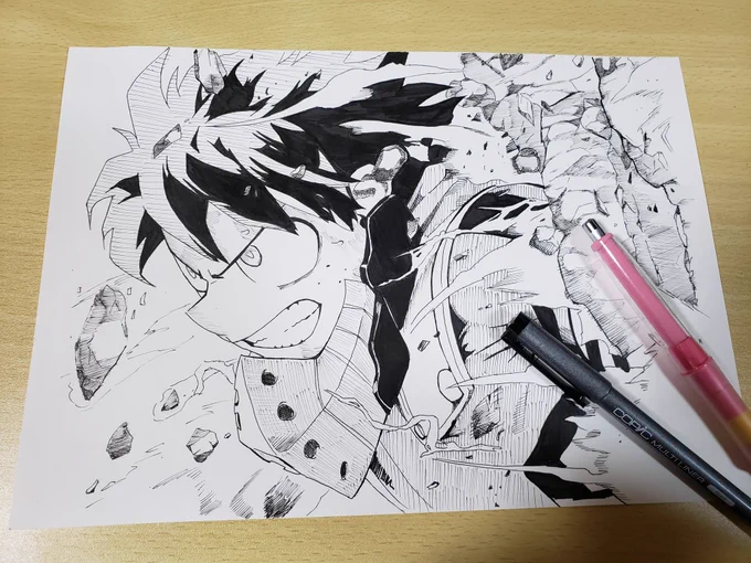 #今月描いた絵を晒そう 
今月は4枚も描いてますね 