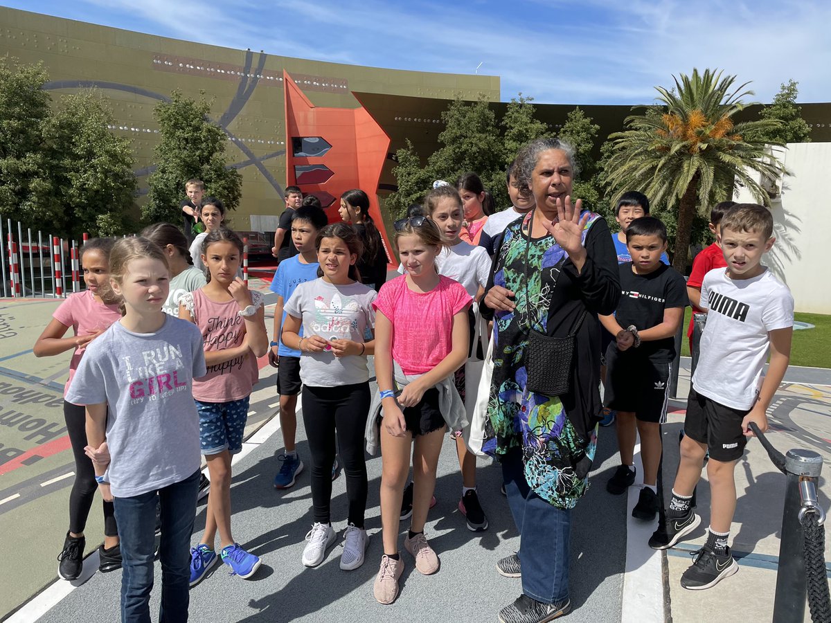 RamsgatePS's tweet photo. 🚎 Year 5 Canberra Excursion Update...
We’ve arrived safely in Canberra and have just finished our visit to the National Museum now heading to Questacon! #Stage3 #Year5 #CanberraExcursion https://t.co/K3G5oFpNr5