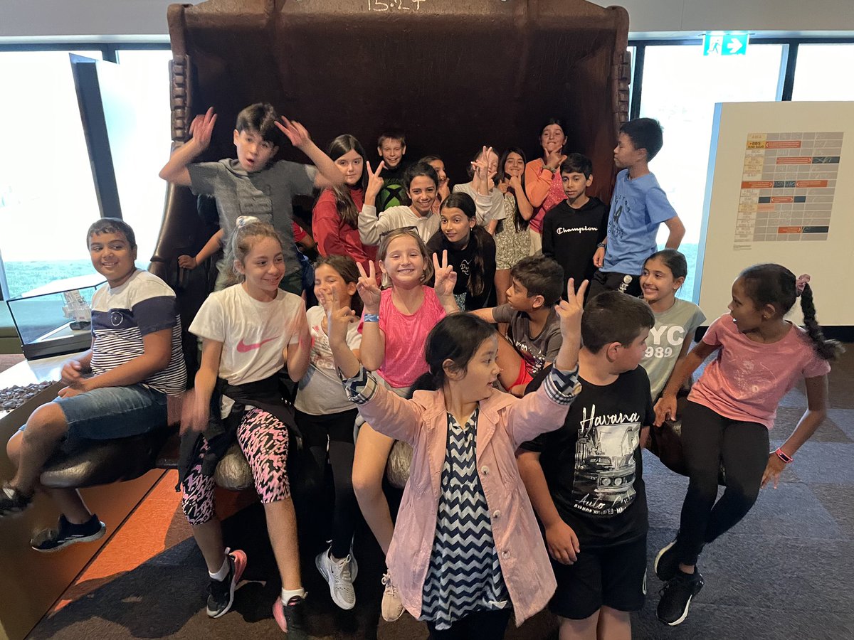 🚎 Year 5 Canberra Excursion Update... We’ve arrived safely in Canberra and have just finished our visit to the National Museum now heading to Questacon! #Stage3 #Year5 #CanberraExcursion