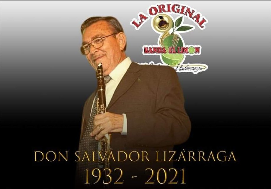 Queremos mandar nuestras condolencias a todo el equipo de <a href="/OriginalLimonSL/">La Original Banda El Limón</a> tras la irreparable pérdida de su fundador Salvador Lizarraga. Descanse en paz. 

<a href="/JuanOBLimon/">JuanOBLimon</a> te abrazo a la distancia.