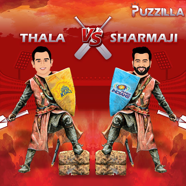 Puzzilla8's tweet photo. #MIvsCSK who will win? Watch CSK Special spoof on: https://t.co/6IG6ujWaVs and share your love :)

MI Special video is available on: https://t.co/87RwZx0vSG
.
.
.
.
.
.
.
#IPL2021 #DhonivsRohit #dhoni #rohitsharma #mumbaiindians #Whistlepodu #yellow #cskspoof #kohli #mi #Puzzilla https://t.co/bdkuYA8oIL