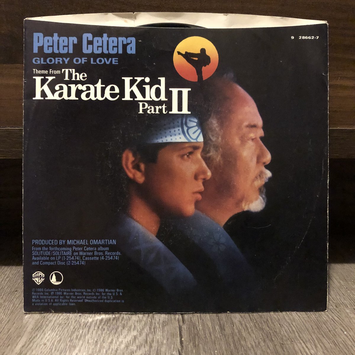 rylendgrant's tweet photo. I did it all for the glory of love. #karatekidpart2 #petercetera #45 https://t.co/r17waDOYqk