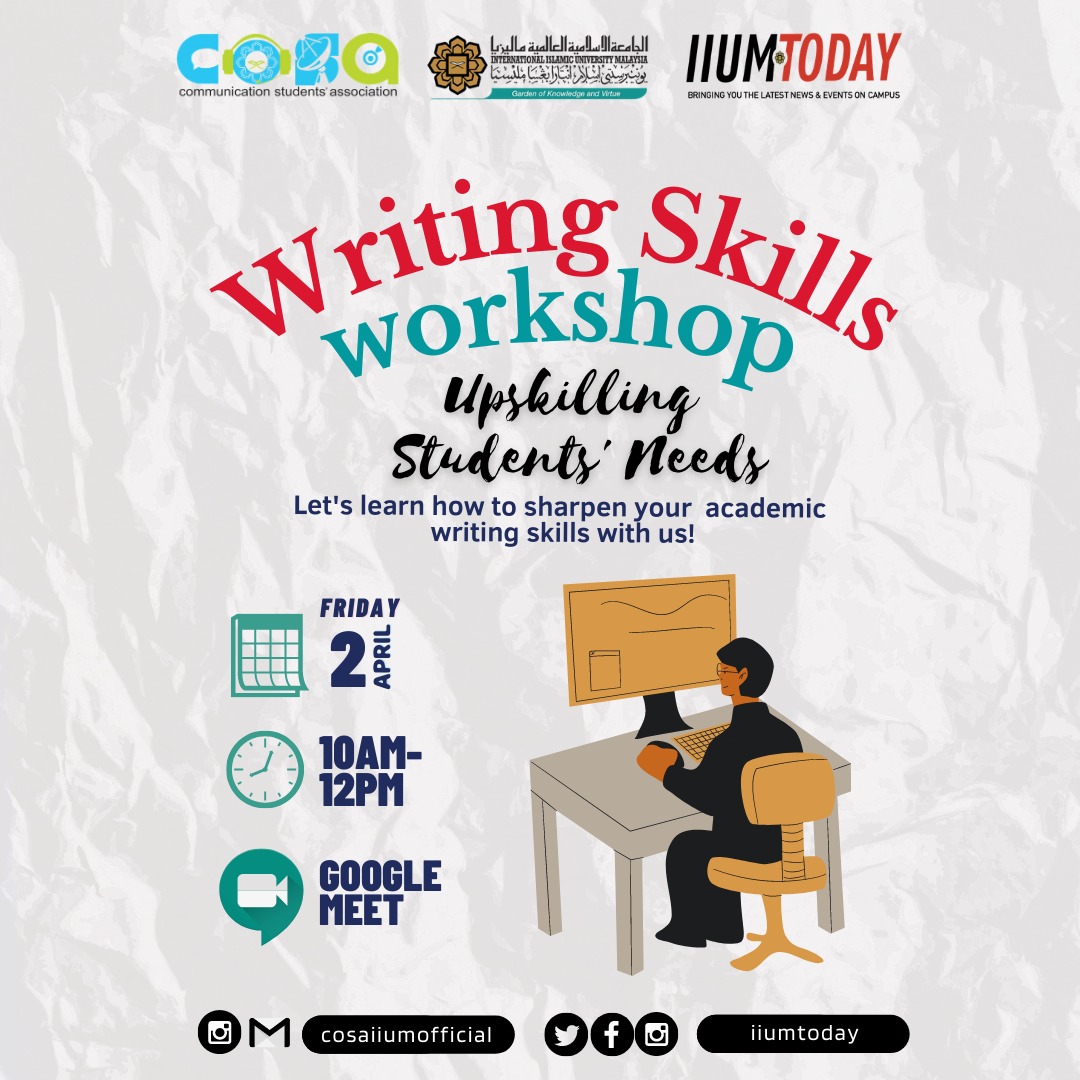 IIUMToday's tweet photo. Secretariat of Communication (COSA) and IIUMTODAY has a special event coming up this Friday! 🥳

Stay tuned for more updates! 📌

‼️3 DAYS LEFT‼️

See you there 🙌🏻

Regards,
Secretariat of Communication Students,
COSA 20/21

#cosaiiumofficial
#commdepartment
#iium https://t.co/puuSLKgHwI