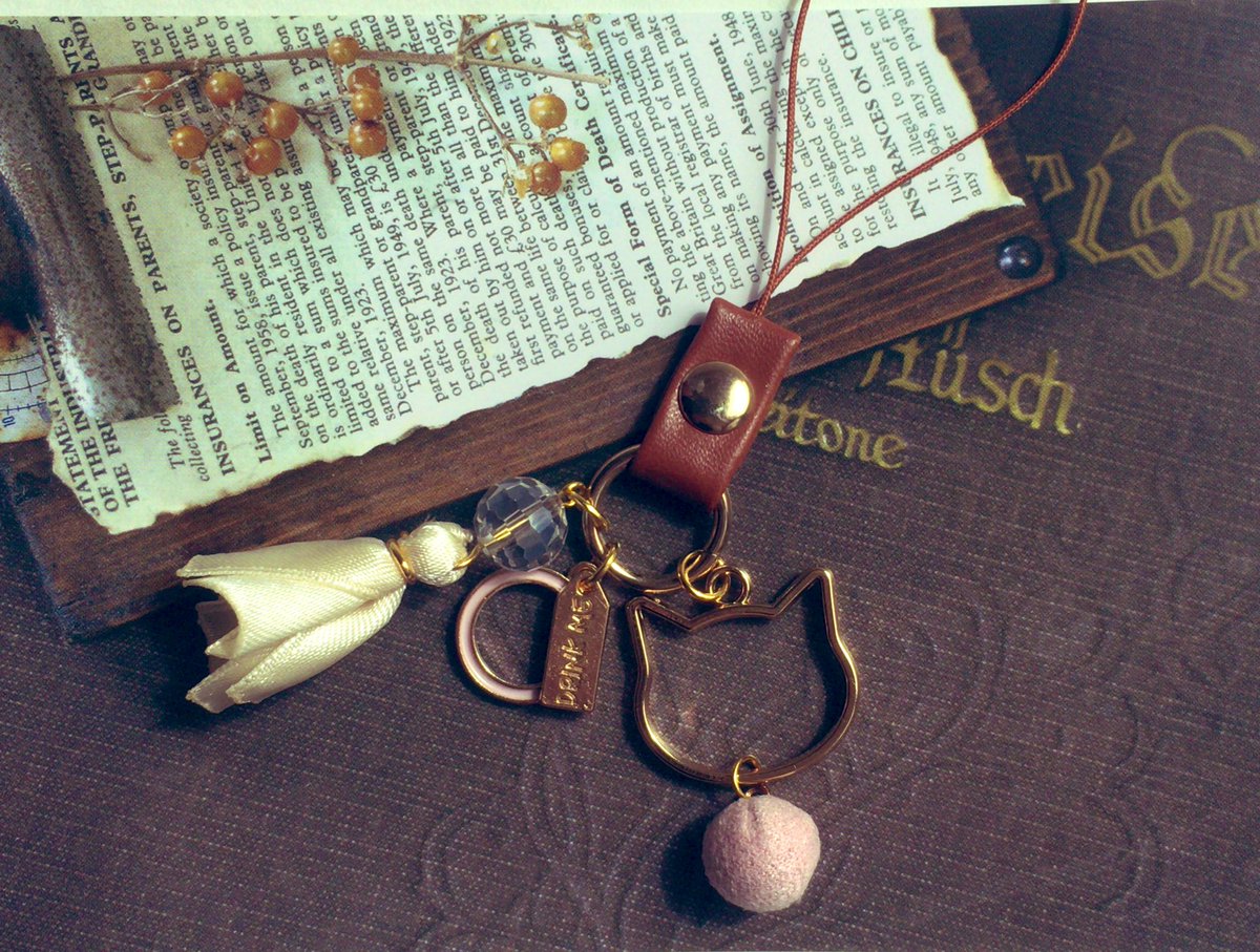 68AvUT4OLOmHT2F's tweet photo. とっても簡単🙂
リボンのタッセルを使った
猫ストラップを作りました〜✨
ほぼほぼ100均アイテムで
作ってます!!!(*´꒳`ﾉﾉﾞ☆ﾊﾟﾁﾊﾟﾁﾊﾟﾁ

#猫 
#ハンドメイド 
#ストラップ 
#100均 https://t.co/ij2GgPK6Rk