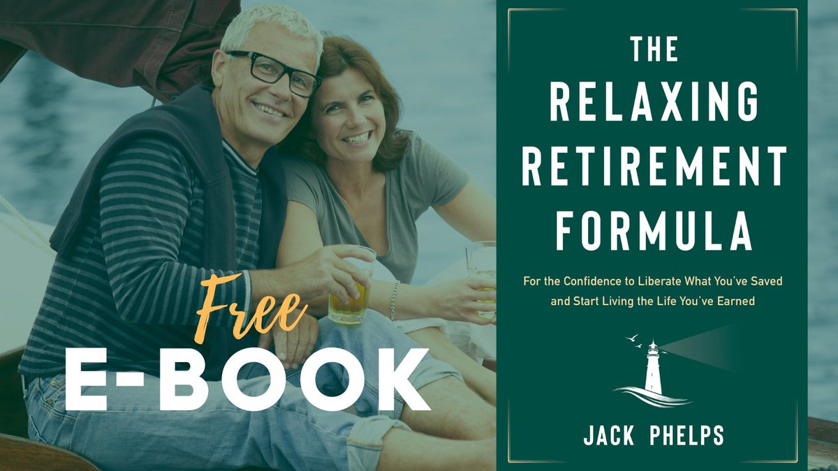 Get my eBook, The Relaxing Retirement Formula. Simply comment with the phrase "I want a relaxing retirement" and we will send you my eBook for FREE. #relaxingretirement #financialindependence #fiduciary #retirementstrategy #retirementcoach #retirementspecialist