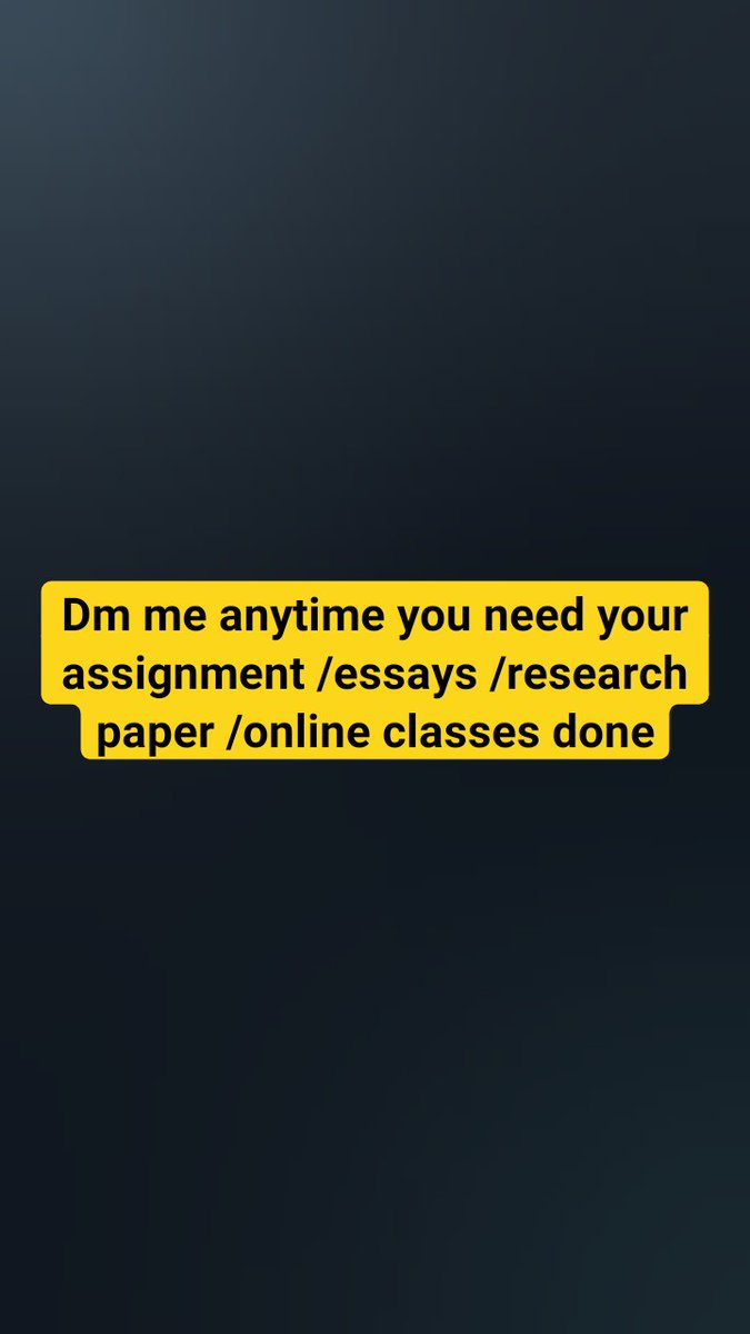 Hmu if you need help in any of these.