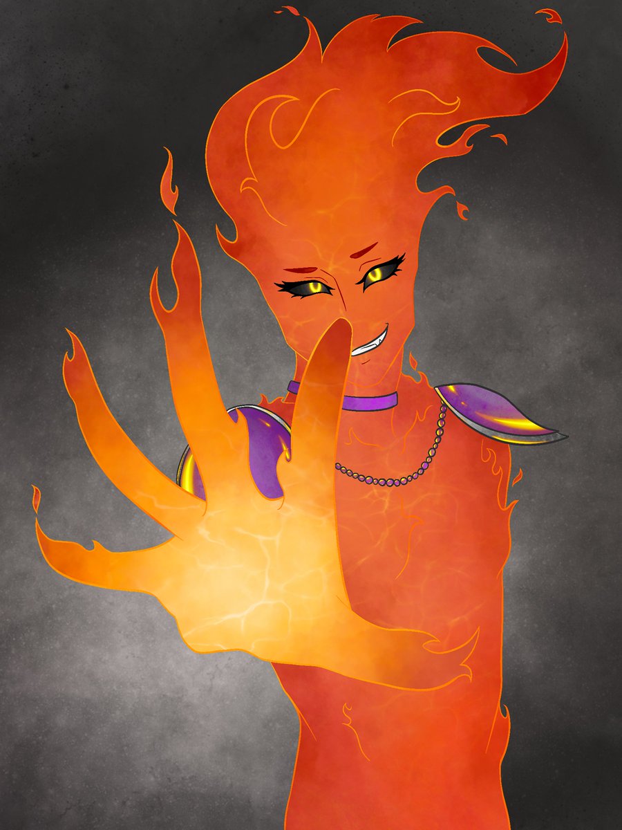 heyhaycosplay's tweet photo. Fanart for the wonderful @salixbot because arson gods are fun to draw #fanart #willowmvp #shrubsmp https://t.co/Hlv9B2Zjxo