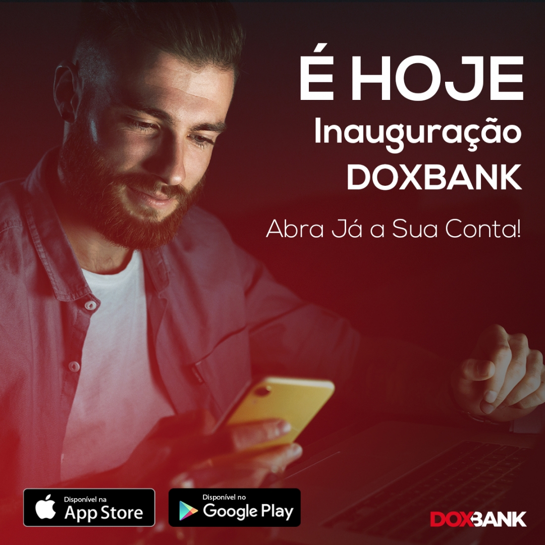 dox_bank's tweet photo. É Hoje, abertura de contas DOXBANK.

Para abrir sua conta, basta fazer download do nosso aplicativo nas lojas das plataformas Android ou Apple.

#doxbank #seubancodigital #contadigital #bancodigital #doxbanker #meudoxbank #doxbank2021 https://t.co/su7d1KaQyW