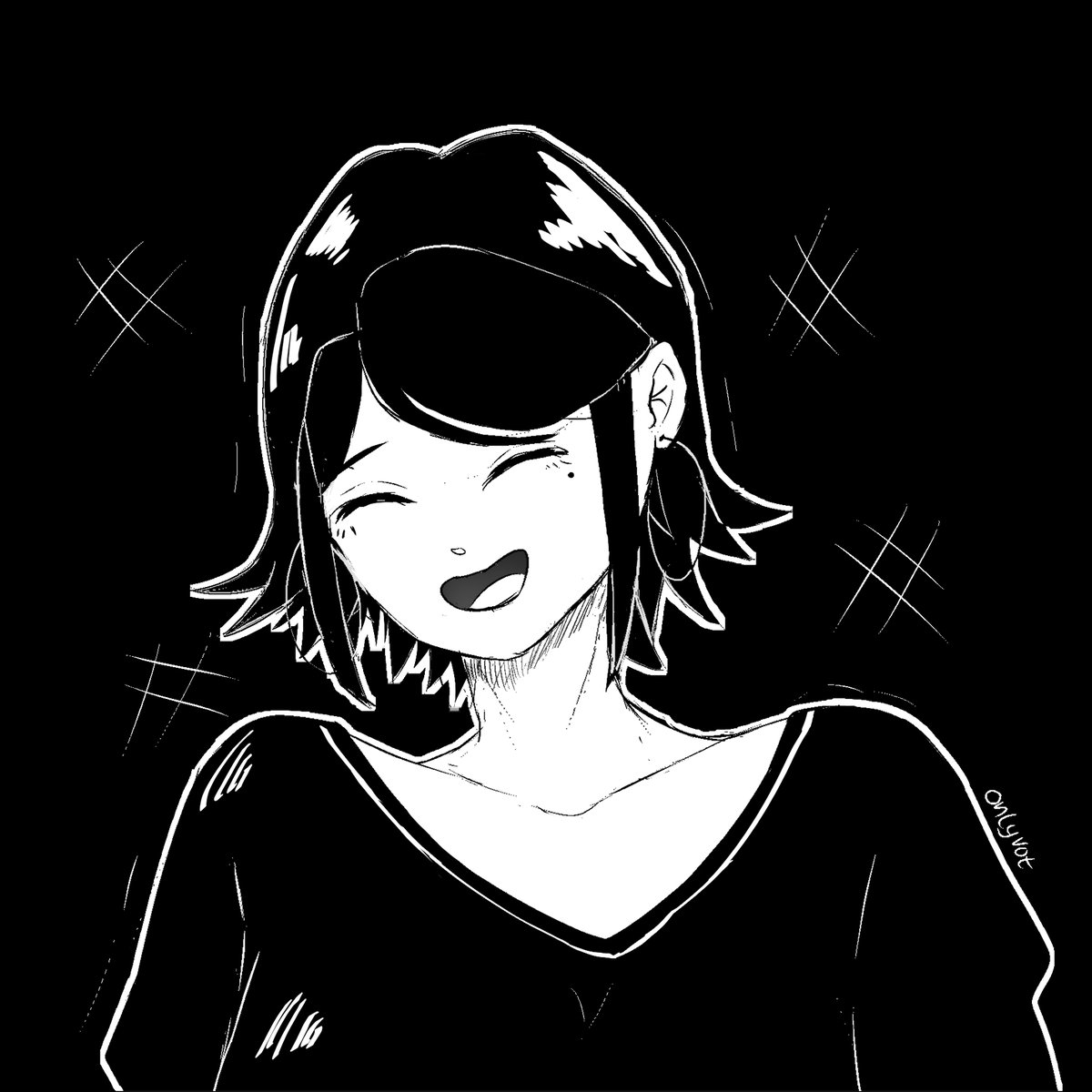 onlyvot's tweet photo. fanart oc 林虹佑
#onlyvot #blackandwhite #Fanarts #mangaart https://t.co/77Dz2yvtIs