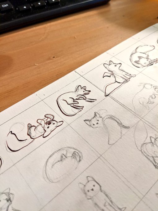 All inked. I'm quite relieved because it's been a super slow Monday here. 