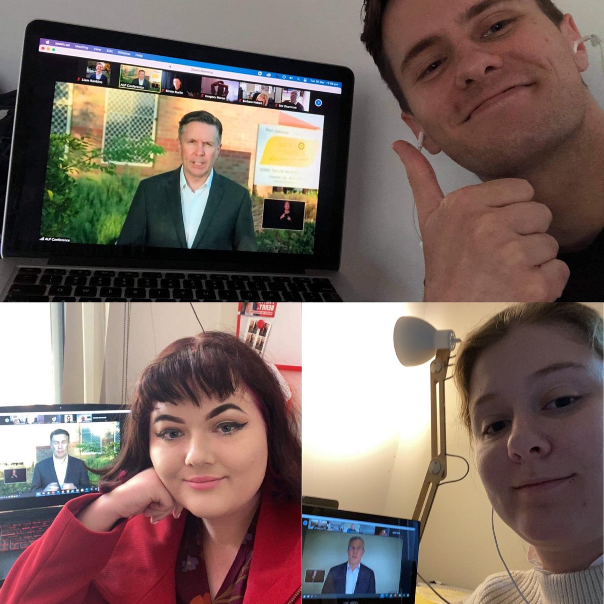 YoungLaborOz's tweet photo. Our Delegates to @AustralianLabor #alpconf21 are spending the next two days representing AYL to help build an election platform for a better Australia!

We’re on the side of young Australians &amp; can’t wait to fight to elect @AlboMP and an outstanding Labor Government 💪 https://t.co/aO0ok03WuR