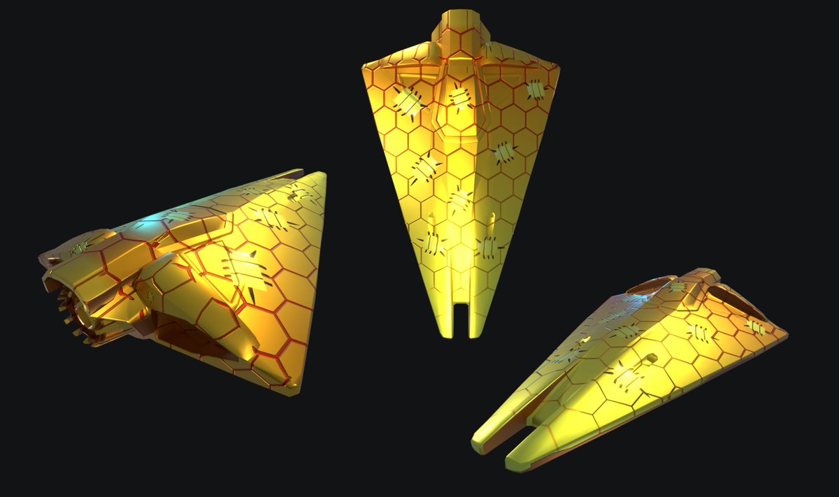 doublefuzzy1's tweet photo. @Barothoth and @FlyesRblx ... huge bee fan! Whipped up a couple of #BeeSim themed skins for #HovercraftHaven ... would love permission to offer them to members of your group for free. Disco me? doublefuzzy#7408 https://t.co/PKT66UDA5k