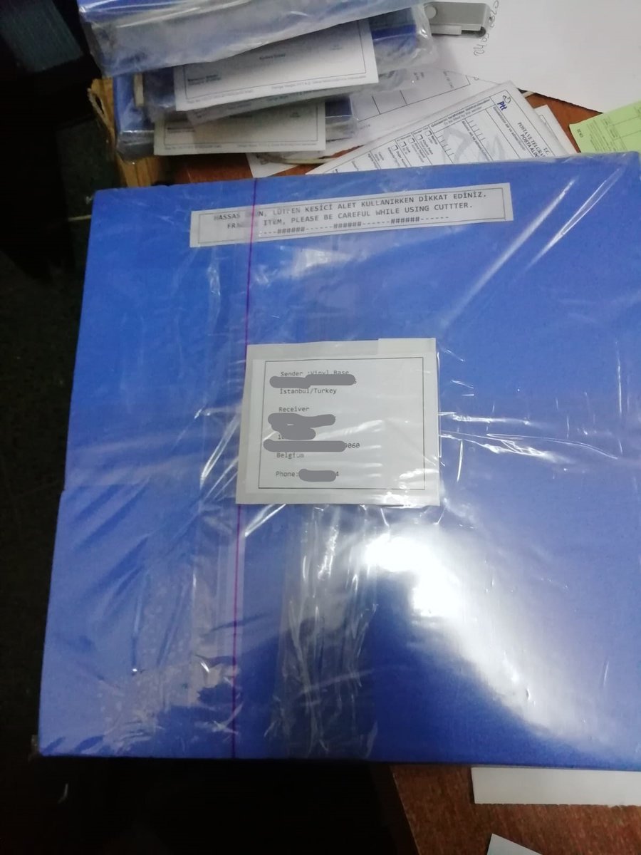 VDiscogs's tweet image. This vinyl shipped to Belgium :)