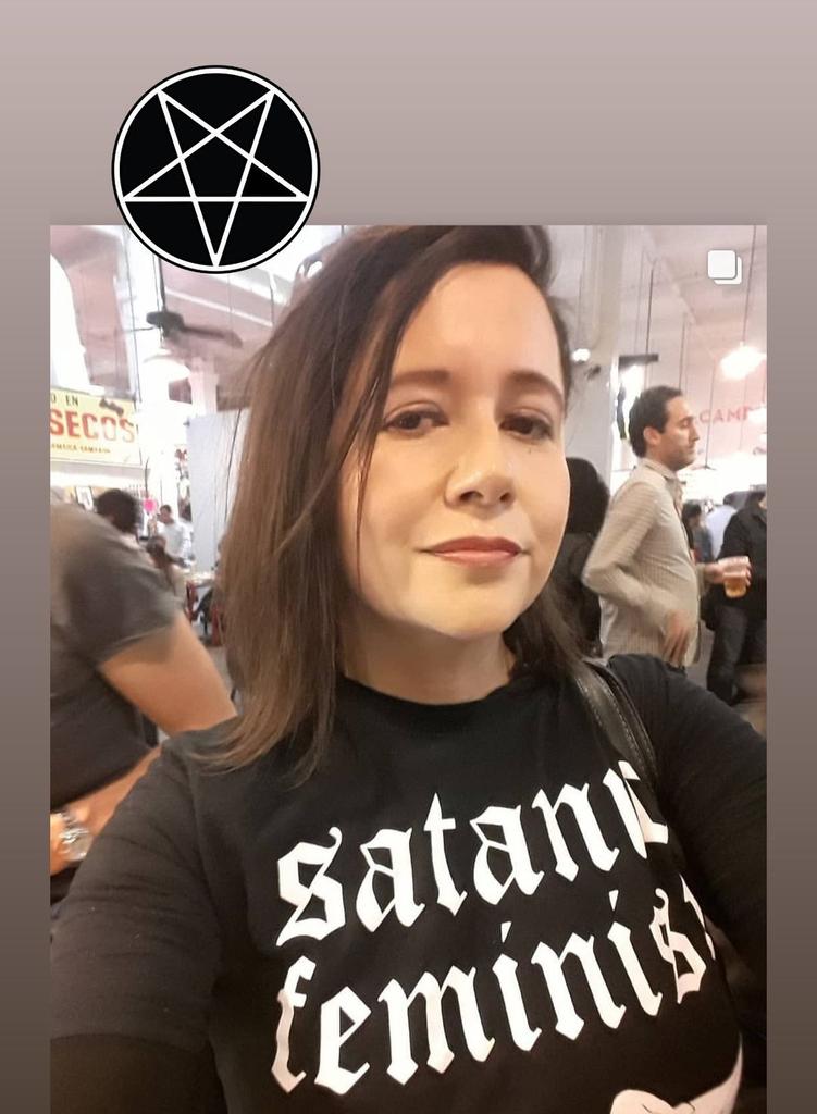 doloresquintana's tweet photo. Am I 666 enough to win the #satanicshoes? Only time and @LilNasX can tell. 😈😈😈 https://t.co/CIoRGtNm0w