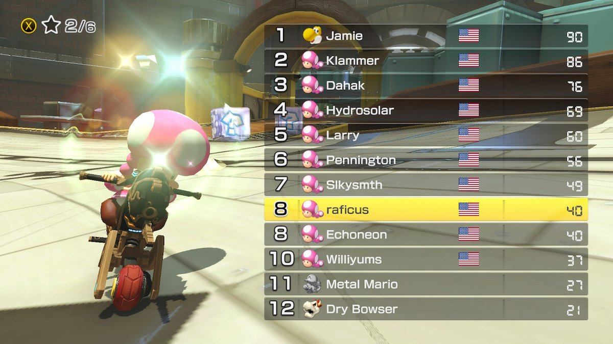 raficuswitch's tweet image. more clone shenanigans #MK8D #NintendoSwitch