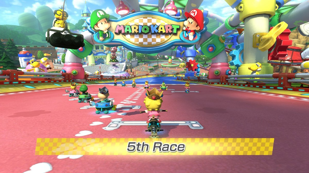 raficuswitch's tweet image. more clone shenanigans #MK8D #NintendoSwitch