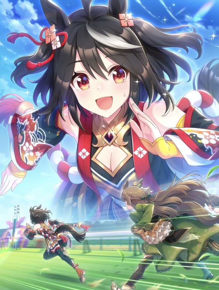 人権 ウマ娘 完凸ssrキタサンブラックが壊れ性能 旧人権キャラのスーパークリーク オグリキャップとも共存可能 Togetter