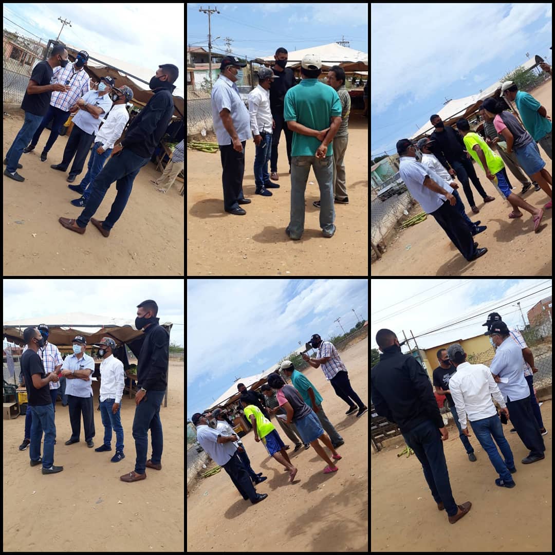 MRIDCH2's tweet photo. #27Marzo2021 #MRIDCH, Zulia visitó la Chamarreta,con la presencia del Sec. Regional Dr. @antoniodefensor, El Sec. Nac. de Org. y Oper. y miembro de la JPSUV-ZULIA @yordy_zulia en la jornada se realizó la inauguración de una Feria de Verduras para las comunidades más cercanas. https://t.co/HGknYStRBf