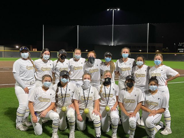 TCougarSoftball's tweet photo. TC Lady Cougars defeated Denison 13-12 thanks to a walk-off single-@k_moeller2023. TC collected 18 hits. 3 HR’s-Wick, Levsey &amp; Moeller. O.Wick, Levsey, Goldy, S.Wick, Moeller &amp; Blanco all had multiple hits. @KaileeLang, @goldy_carlie, @madisonL2023, @payblanco2023, @oliviawick22, https://t.co/4tWSeSKxqp