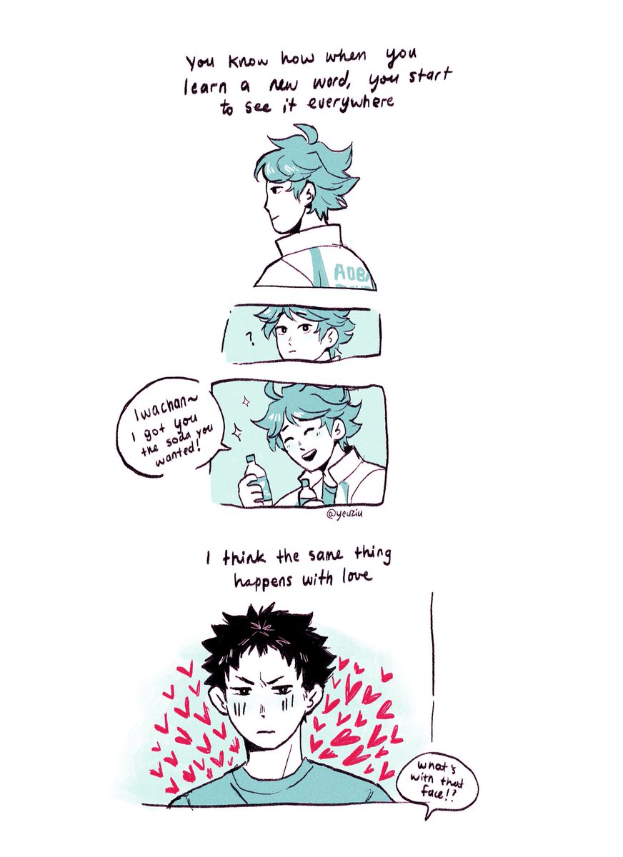 Iwaizumi processing his feelings
#Haikyuu #iwaoi 