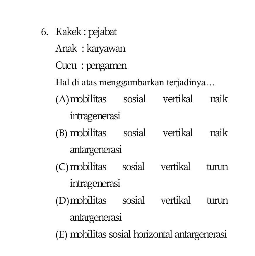 Pendidikan Dan Mobilitas Sosial Vertikal Ke Atas