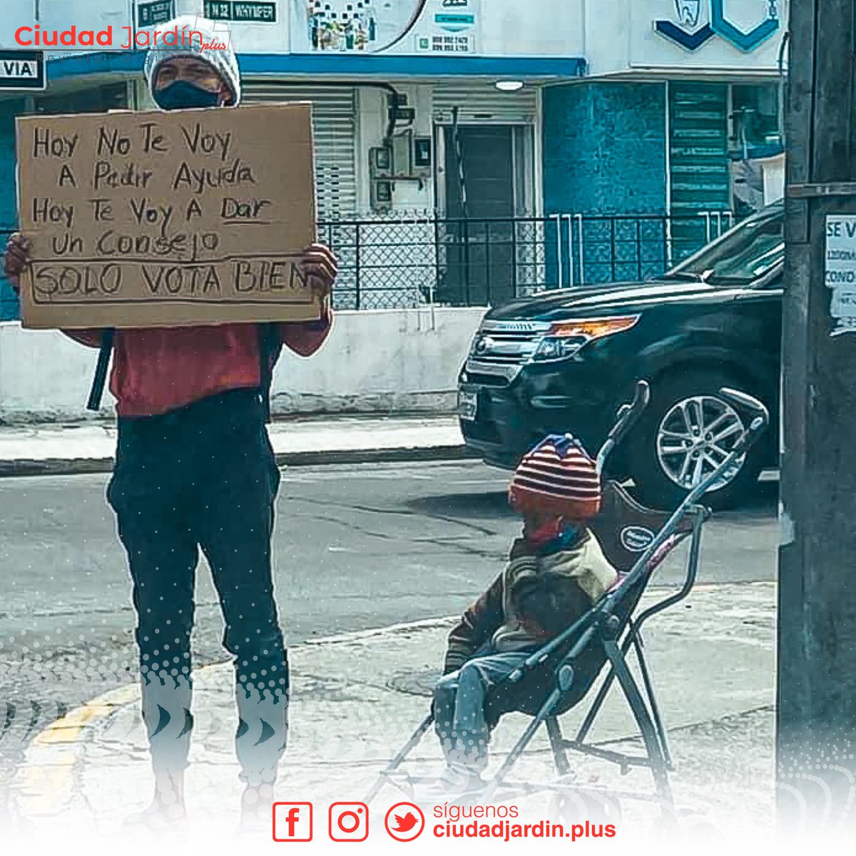 ciudadjardinpls's tweet photo. #NOTICIA 📝

Varios carteles circularon diciendo que tomemos buenas decisiones acerca de nuestros votos. 

#Ambato #CiudadJardínPlus
#Tungurahua #Ecuador https://t.co/luYPW0TLuO