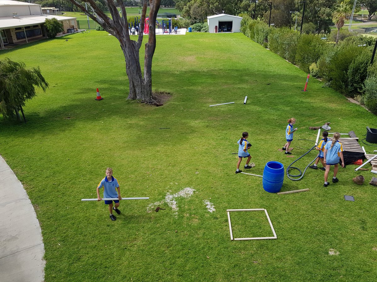Math scavenger hunt finding Maths in the everyday using technology to display our finds.