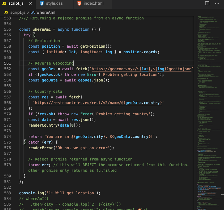 codewithcindy's tweet photo. d117/ ES2017 Async/Await features that make code LOOK synchronous, but actually is an asynchronous task and runs in the background. It's interesting how some coding features are really only to make the code pretty 😂 but I'm not complaining

#100DaysOfCode #CodeNewbies https://t.co/0BkSUWaQ3A