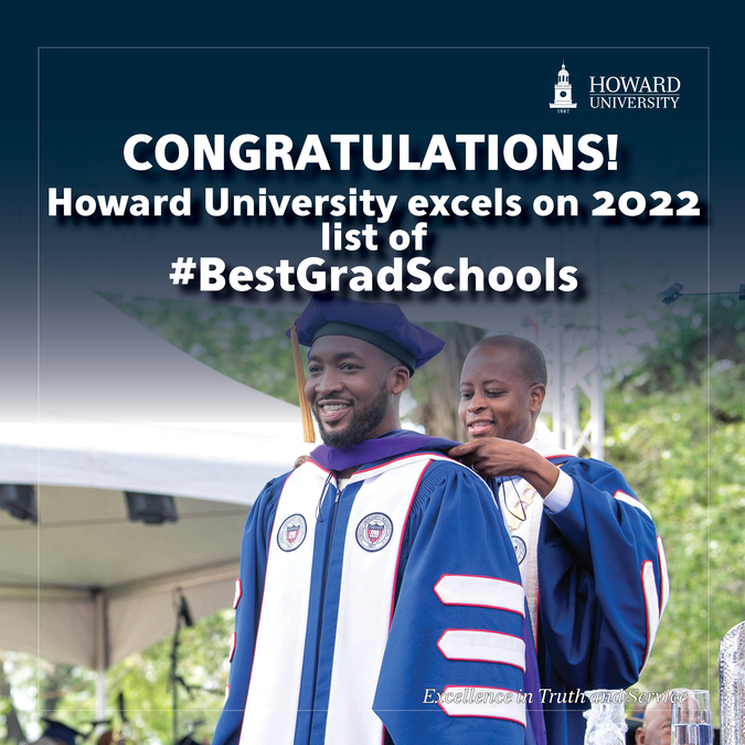 Congratulations! Howard University excels on the 2022 @USNews list of #BestGradSchools !! Read here: 
newsroom.howard.edu/newsroom/artic…