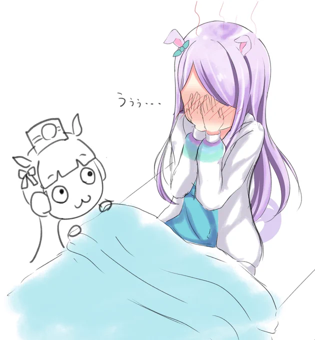 ウマ娘のひみつシリーズのマックイーンが可愛すぎて見た瞬間描くと決めてた。
可愛すぎない?可愛すぎるでしょ
#ウマ娘 
#メジロマックイーン 