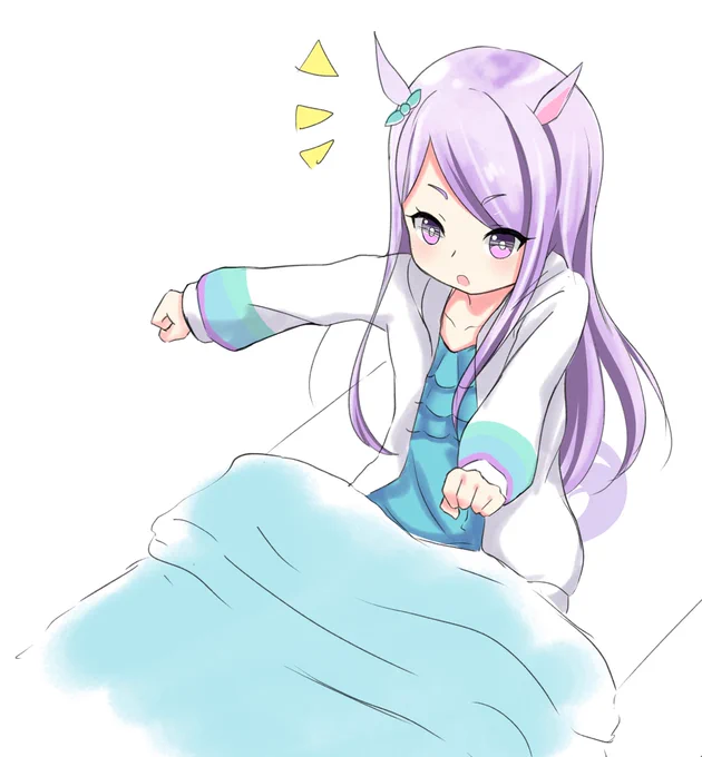 ウマ娘のひみつシリーズのマックイーンが可愛すぎて見た瞬間描くと決めてた。
可愛すぎない?可愛すぎるでしょ
#ウマ娘 
#メジロマックイーン 