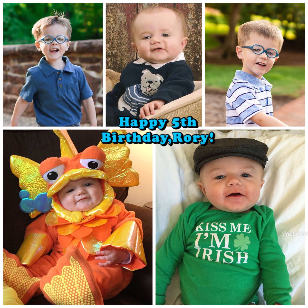 anneconnor78's tweet photo. Happy 5th Birthday to my sweet Rory! 🎈🎈We love you! https://t.co/VIzBg7GNaC