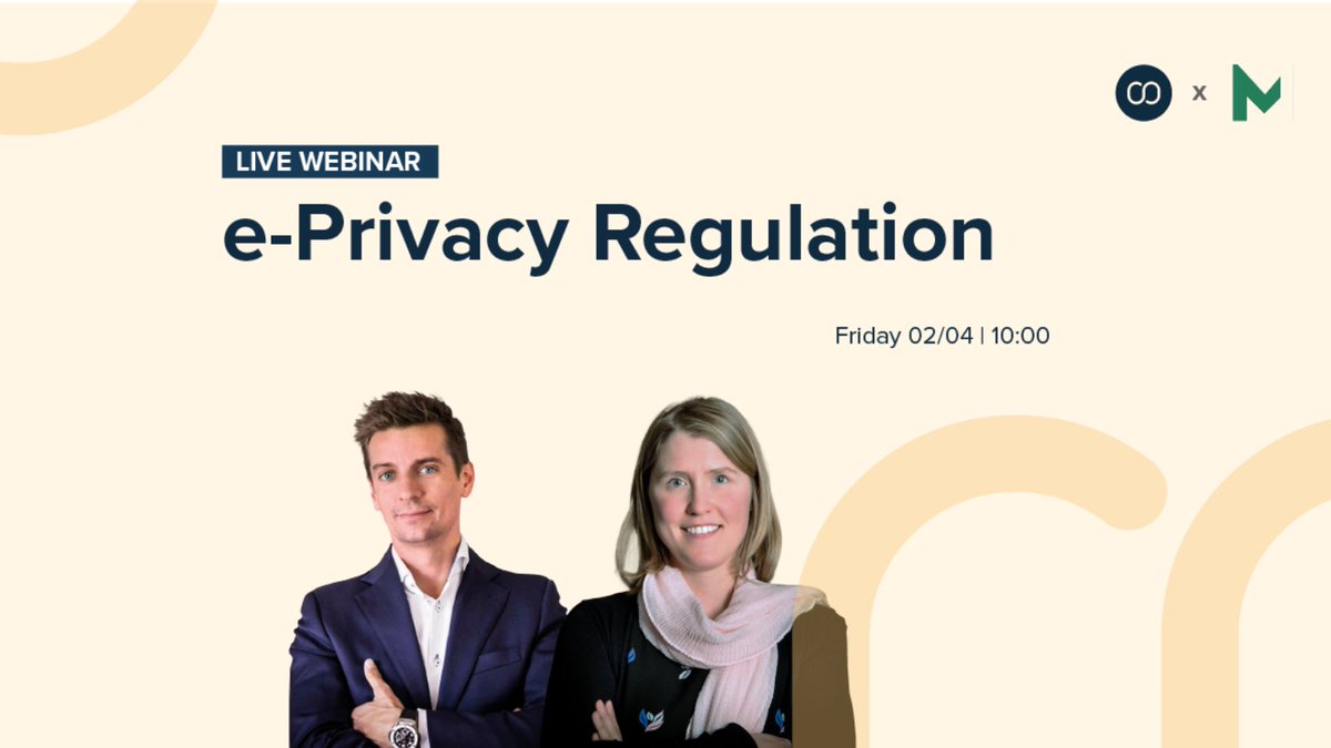 Contractify_'s tweet photo. Seats for the #eprivacy regulation #webinar are flying out the door! 🚪 Want to know more about laws regarding #cookies and #directmarketing? Register today to save your seat via: https://t.co/ITj83Obcad 
#dataprotection #saas #b2b #legislation #legal #dutchwebinars https://t.co/wp9hwTl2y4