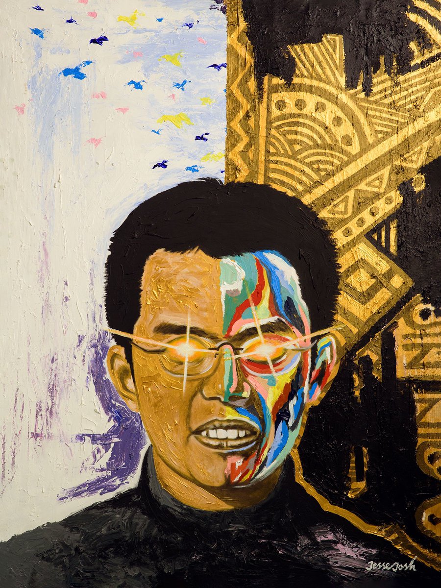 As we transition from the inefficiencies of the old order to an age of boundless possibilities, it is safe to say that CZ is seasoning, and the future is here and now.
Title: NewAge CZ’ning
Redeemable: 3 x 4 ft Acrylic on canvas
<a href="/cz_binance/">CZ 🔶 BNB</a> <a href="/BinanceAfrica/">Binance Africa</a> 
bakeryswap.org/#/exchange/new…
