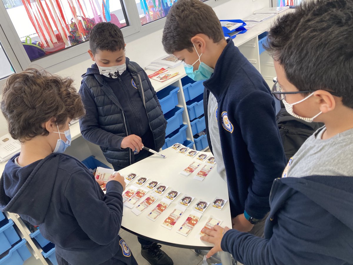 GsjcRabat's tweet photo. Pour la semaine des maths au #GSJC de Rabat, du CP au CM, tous les élèves ont relevé les défis, énigmes, et jeux de pistes ou de logique #Semainedesmathématiques #GroupeScolaireJacquesChirac #Maroc #Rabat #AEFE https://t.co/elRA0u9Kmw