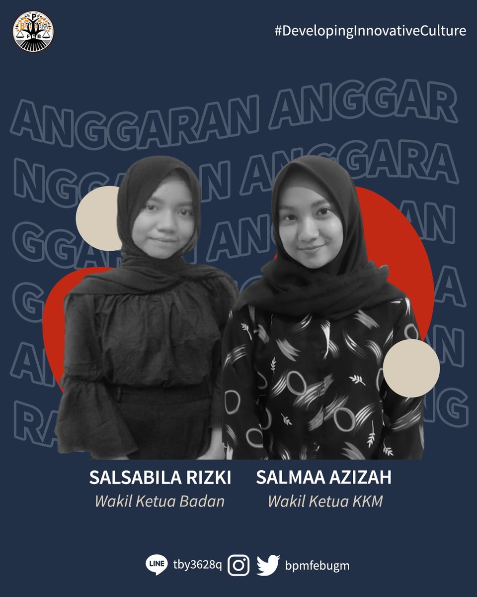 bpmfebugm's tweet photo. [GETTING TO KNOW: OUR STAFF 2021]

Halo, Keluarga FEB UGM👋🏼
Ingin tahu siapa sajakah staff dari Badan Anggaran? Yuk, geser slide-nya👉🏼👉🏼

BPM FEB UGM 2021
#DevelopingInnovativeCulture
#VivaLegislativa https://t.co/DSSYkLGTpl